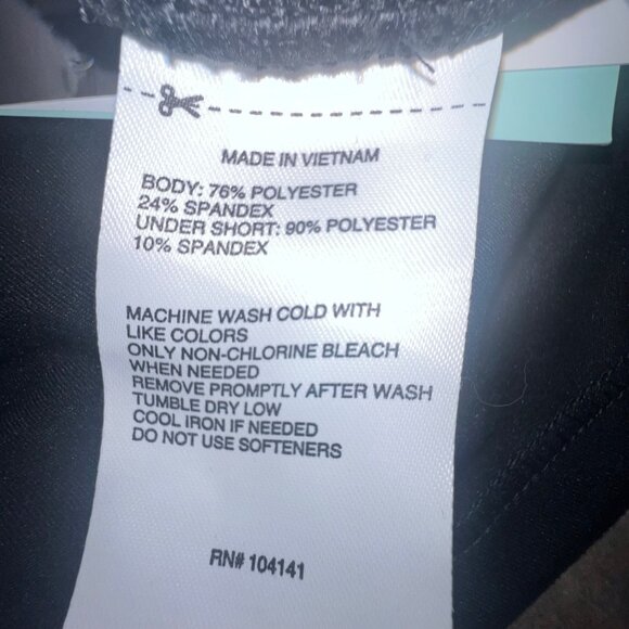 DSG Womens Black Athletic Skort, XS - Picture 6 of 9